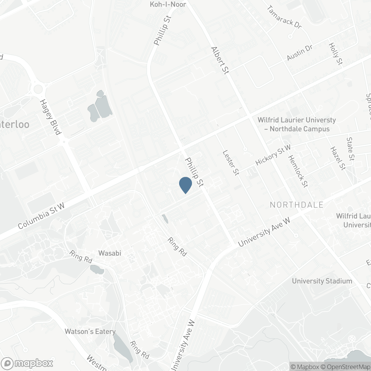 330 PHILLIP Street Unit# S704, Waterloo, Ontario N2L 2W9